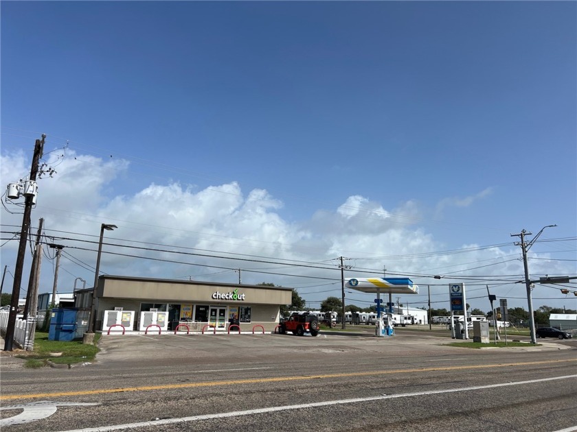 Located on the SWC of primary signalized intersection of FM 1069 - Beach Commercial for sale in Rockport, Texas on Beachhouse.com