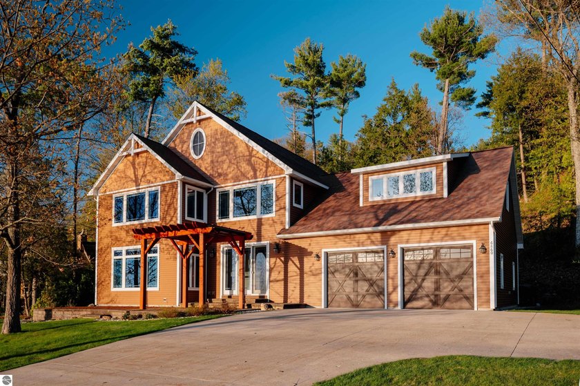 Experience elevated Peninsula living in this beautiful custom - Beach Home for sale in Traverse City, Michigan on Beachhouse.com