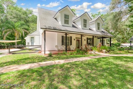 Secluded Waterfront Home on Trout Creek. 3300 Sq Ft Main Home - Beach Home for sale in St Augustine, Florida on Beachhouse.com