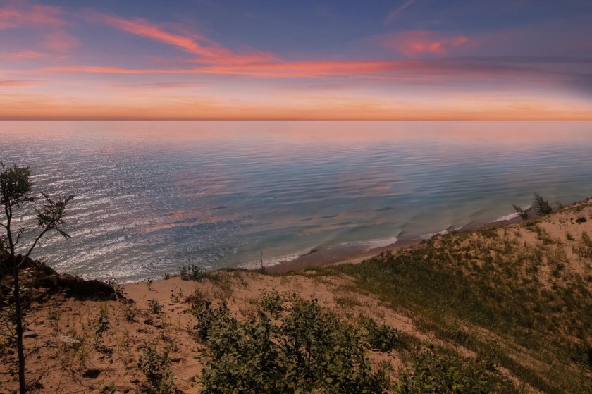 Adjacent to the renowned Arcadia Bluffs Golf Club, ranked among - Beach Acreage for sale in Arcadia, Michigan on Beachhouse.com