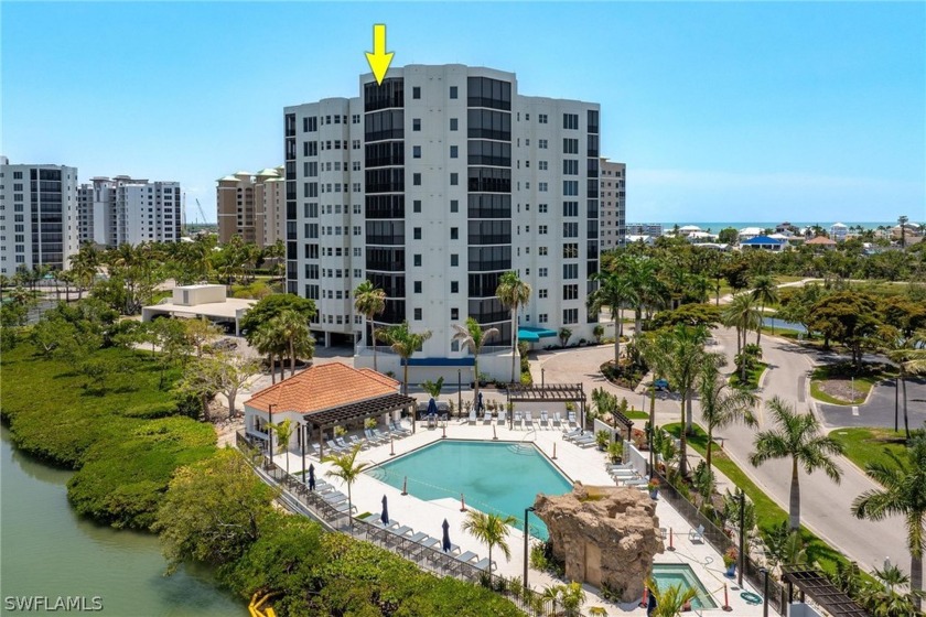 Waterside II, Must see! Top floor PENTHOUSE turnkey furnished - Beach Condo for sale in Fort Myers Beach, Florida on Beachhouse.com
