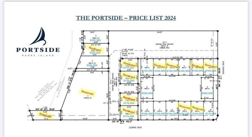 Amazing Waterfront development on Lake Padre. Fantastic location - Beach Lot for sale in Corpus Christi, Texas on Beachhouse.com