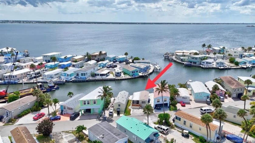 Waterfront Canal Home with River View! This 1/1 furnished - Beach Home for sale in Jensen Beach, Florida on Beachhouse.com