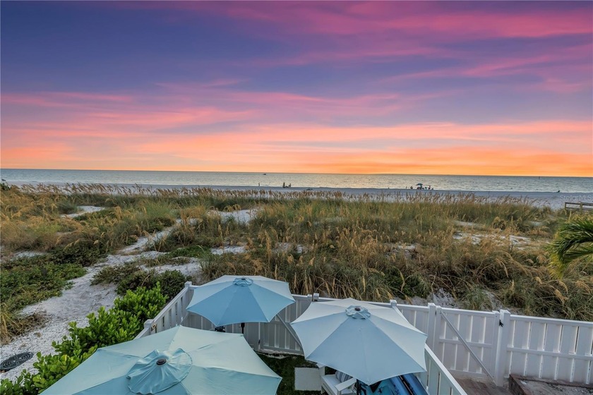 Experience true BEACHFRONT living with your toes in the sand and - Beach Townhome/Townhouse for sale in Treasure Island, Florida on Beachhouse.com