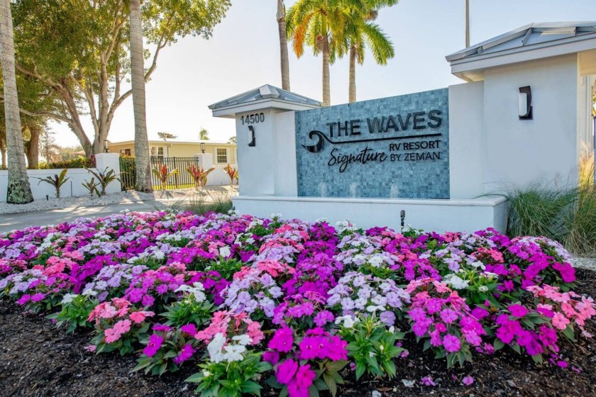 This spacious 1/1 Park Model located in The Waves RV Resort - a - Beach Home for sale in Naples, Florida on Beachhouse.com