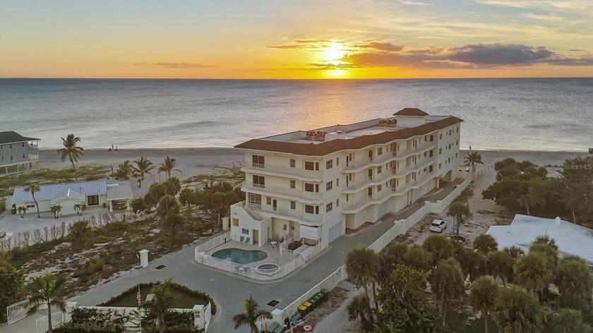 GULF FRONT, DIRECT BEACHFRONT LIVING! Rarely available top-floor - Beach Condo for sale in Englewood, Florida on Beachhouse.com