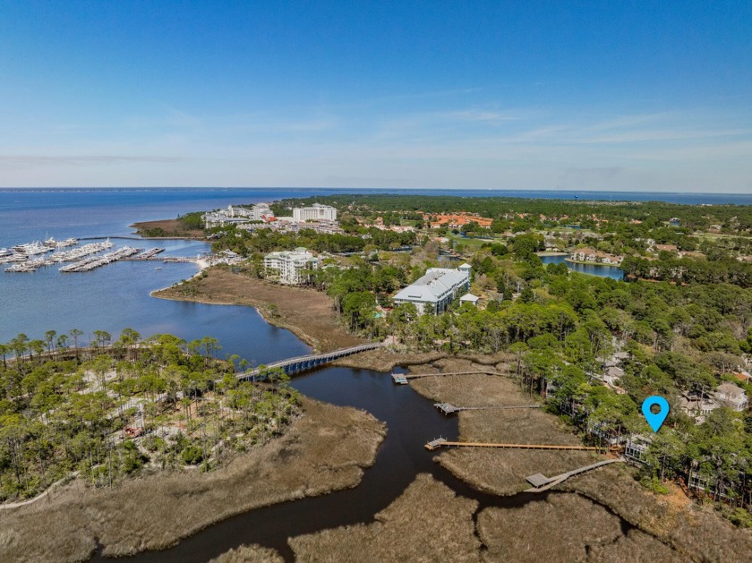 PRIVATE, SANDESTIN, BAYOU FRONT OASIS  W/DOCK & APPROVAL FOR - Beach Home for sale in Miramar Beach, Florida on Beachhouse.com