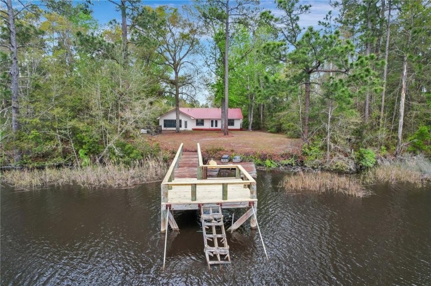 Waterfront home with Private Dock in Horseshoe Cove! Step out - Beach Home for sale in Waverly, Georgia on Beachhouse.com
