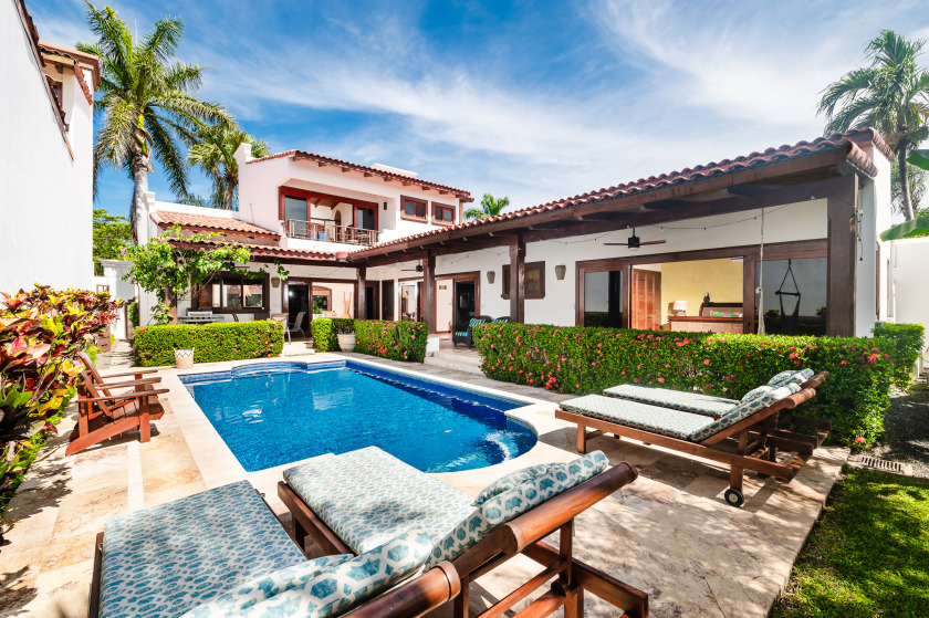 Tropical Family villa Private Pool steps to - Beach Vacation Rentals in Tamarindo, Guanacaste, Costa Rica on Beachhouse.com