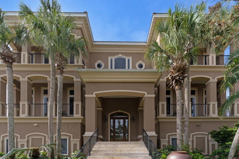 Experience the epitome of luxury beachfront living in this - Beach Home for sale in Santa Rosa Beach, Florida on Beachhouse.com