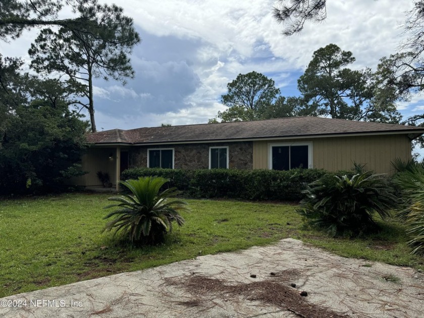 Must see this  beautiful view From the sunroom  this 3 bedroom 2 - Beach Home for sale in Fernandina Beach, Florida on Beachhouse.com