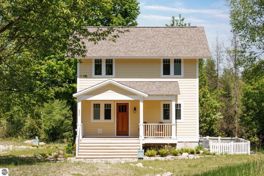 This newly constructed, efficiently scaled 3-bedroom, 1.5-bath - Beach Home for sale in Maple City, Michigan on Beachhouse.com