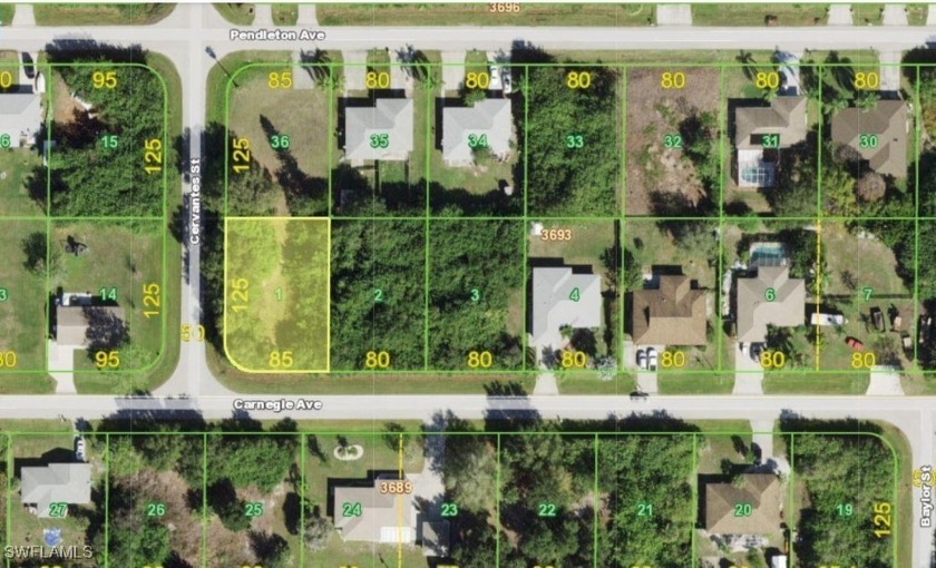 Cleared and elevated! Corner lot! ENGLEWOOD EAST! CITY WATER!! - Beach Lot for sale in Englewood, Florida on Beachhouse.com