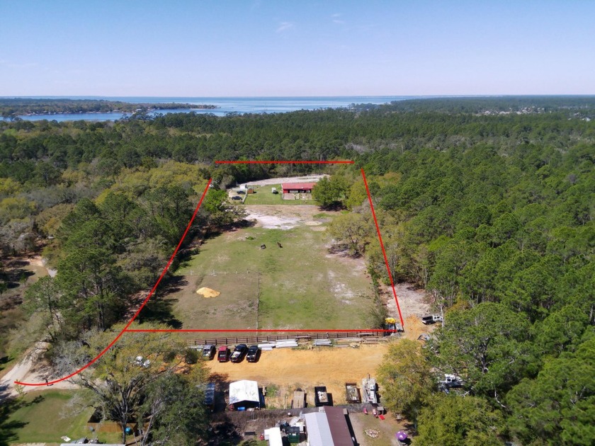 Approximately 12 miles South of I-10 in the Southern corridor of - Beach Lot for sale in Navarre, Florida on Beachhouse.com