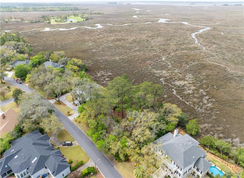 Build your dream home on this spectacular MARSH FRONT lot with - Beach Lot for sale in Saint Simons, Georgia on Beachhouse.com