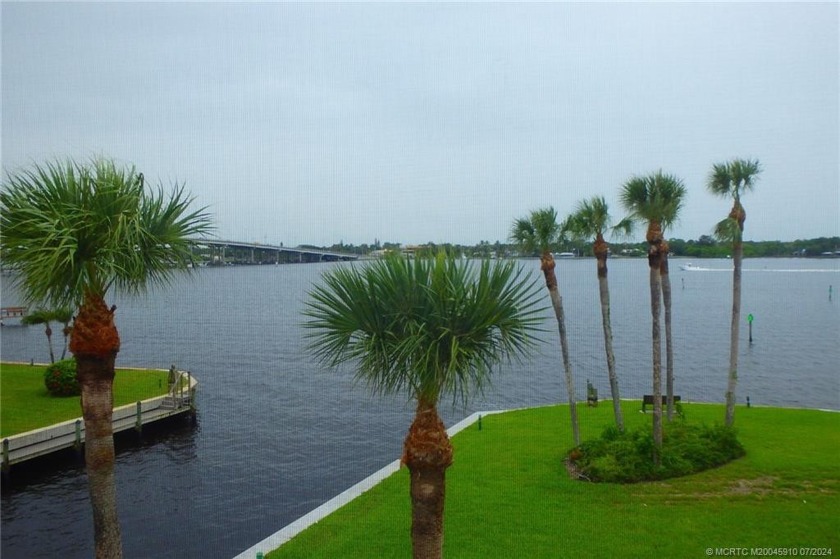 MAGNIFICENT WIDE RIVER VIEWS! This unique penthouse corner unit - Beach Condo for sale in Palm City, Florida on Beachhouse.com