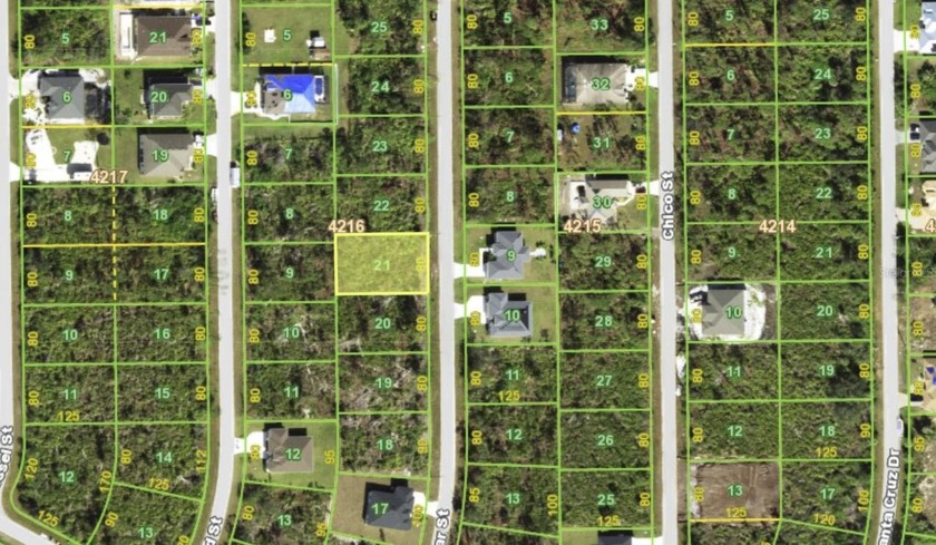 Residential lot in South Gulf Cove. Electricity, Public water - Beach Lot for sale in Port Charlotte, Florida on Beachhouse.com