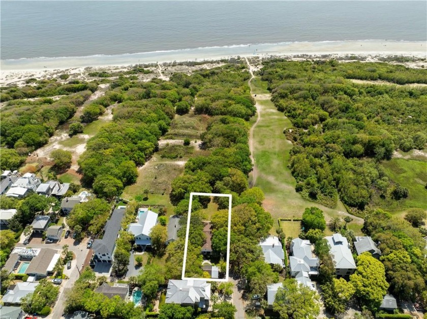 This 1938 vintage seaside cottage is located at 4214 6th Street - Beach Home for sale in Saint Simons, Georgia on Beachhouse.com