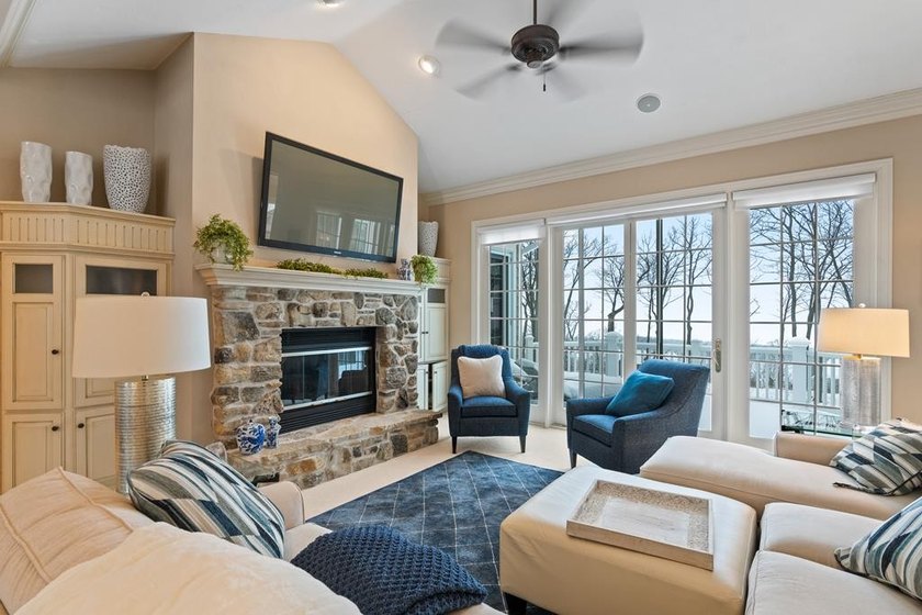 Upper townhome unit at Horseshoe Bay with stunning water and - Beach Condo for sale in Egg Harbor, Wisconsin on Beachhouse.com