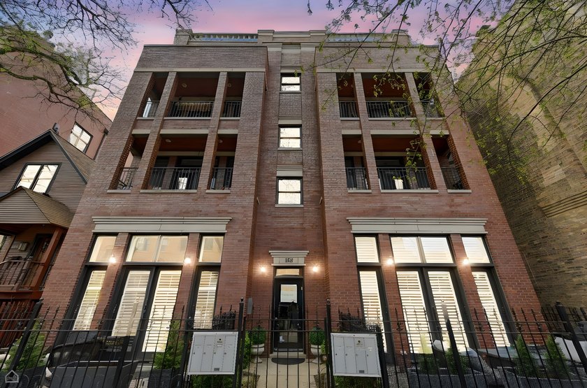 Rare heated garage parking meets elevated Lakeview living in - Beach Condo for sale in Chicago, Illinois on Beachhouse.com