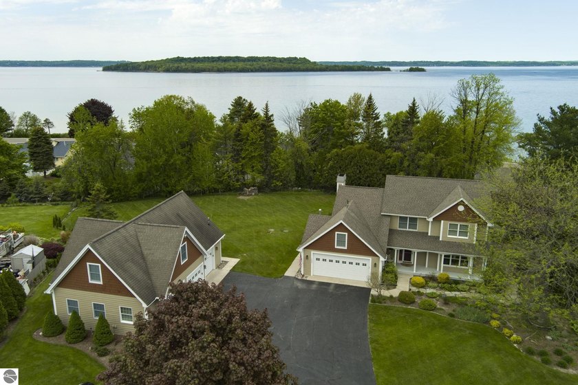 Delightful family house on Old Mission Peninsula set on two lots - Beach Home for sale in Traverse City, Michigan on Beachhouse.com