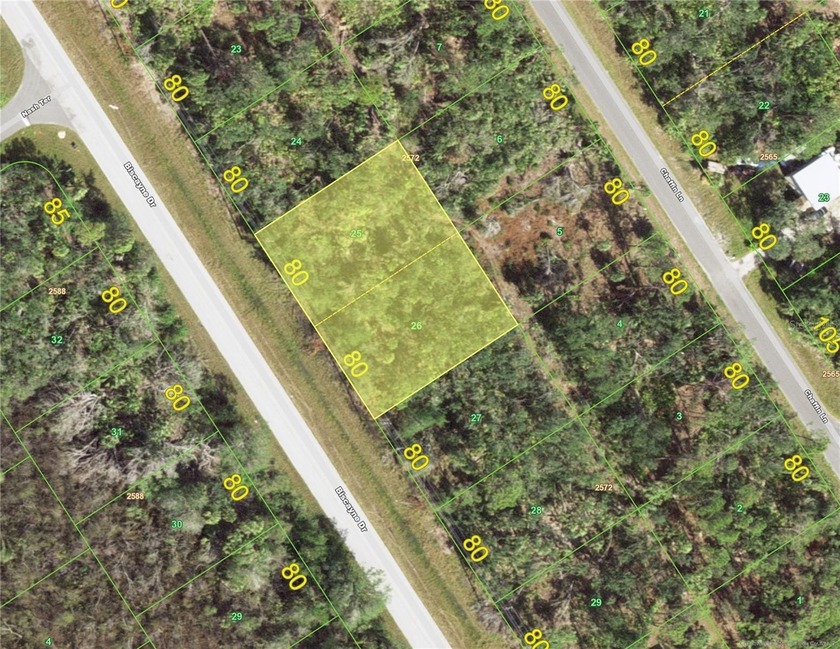 Double lot! Perfect for one home or - Beach Lot for sale in Port Charlotte, Florida on Beachhouse.com