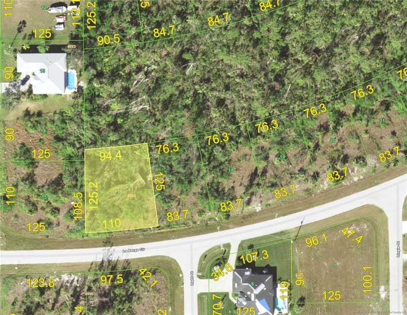 Oversized homesite in desirable Section 94 of Waterview Preserve - Beach Lot for sale in Port Charlotte, Florida on Beachhouse.com