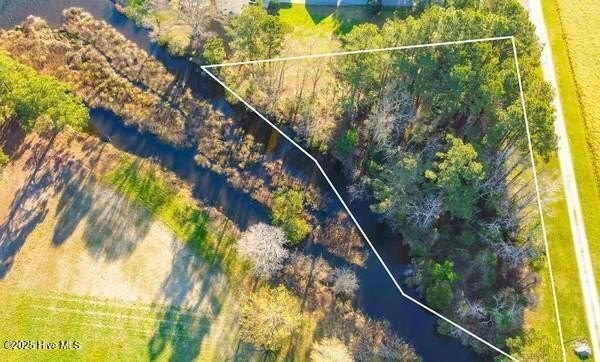 This exceptional half-acre waterfront property is situated in - Beach Lot for sale in Arapahoe, North Carolina on Beachhouse.com