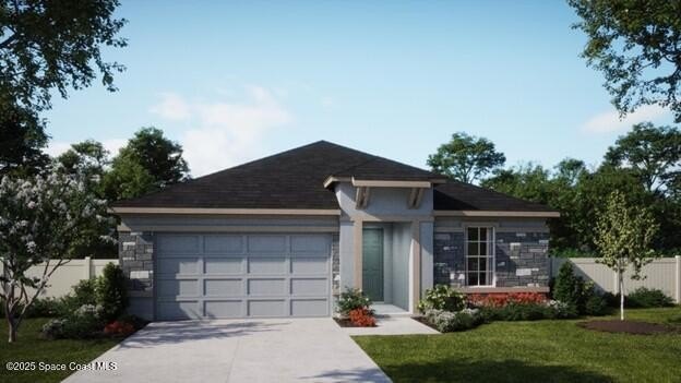 Our exceptional Cloverdale plan features an open-concept design - Beach Home for sale in Palm Bay, Florida on Beachhouse.com