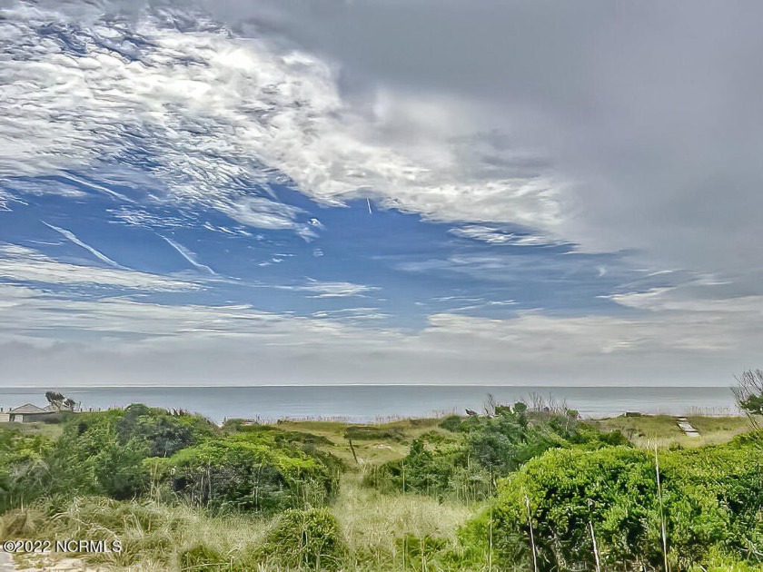 With nothing between you and Bald Head's pristine South Beach - Beach Lot for sale in Bald Head Island, North Carolina on Beachhouse.com