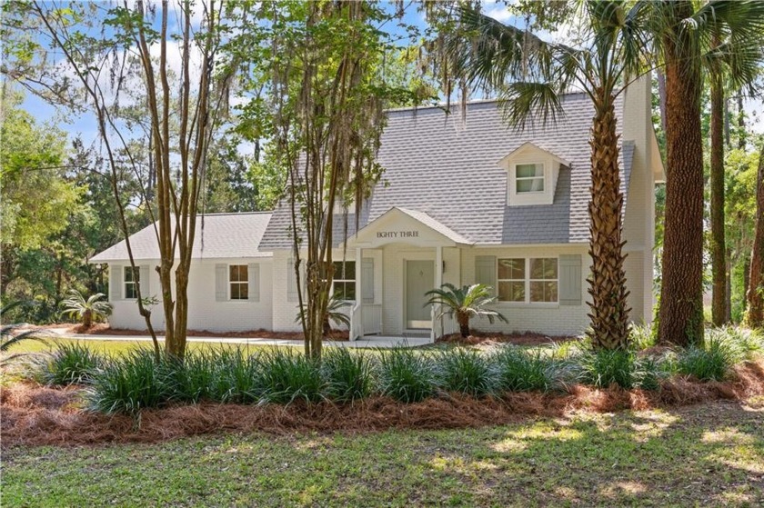 Enjoy the beautiful sunrise and sunset in this fully renovated - Beach Home for sale in Brunswick, Georgia on Beachhouse.com