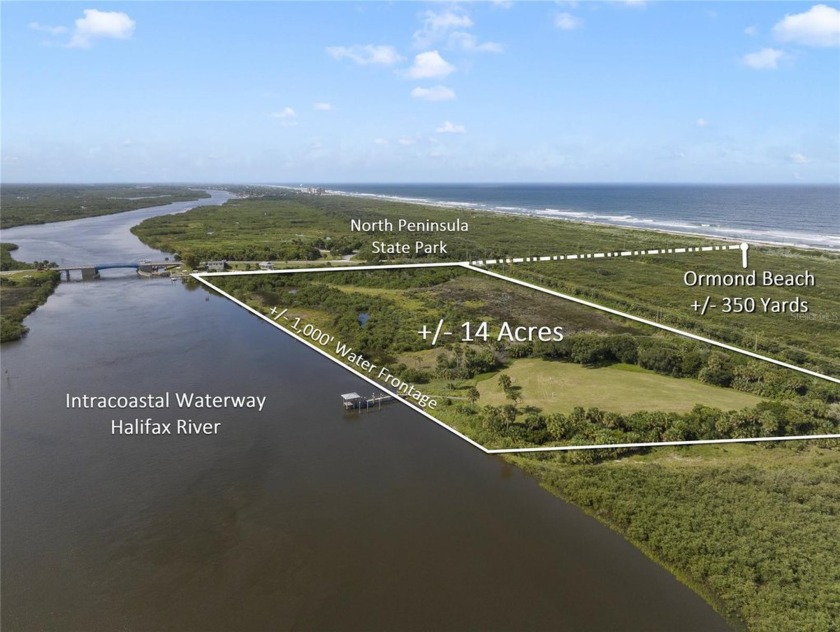 Exclusive Intracoastal Estate Property with Ocean Views! This - Beach Lot for sale in Ormond Beach, Florida on Beachhouse.com