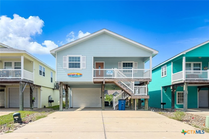 Nestled in the heart of town just off 11th Street, this beach - Beach Home for sale in Port Aransas, Texas on Beachhouse.com