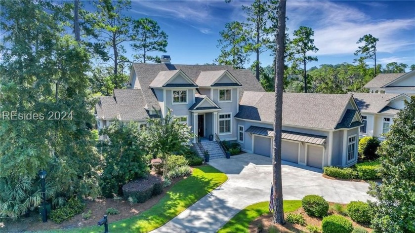 Stunning Belfair Lowcountry marsh-front home sits on .6-acre lot - Beach Home for sale in Bluffton, South Carolina on Beachhouse.com