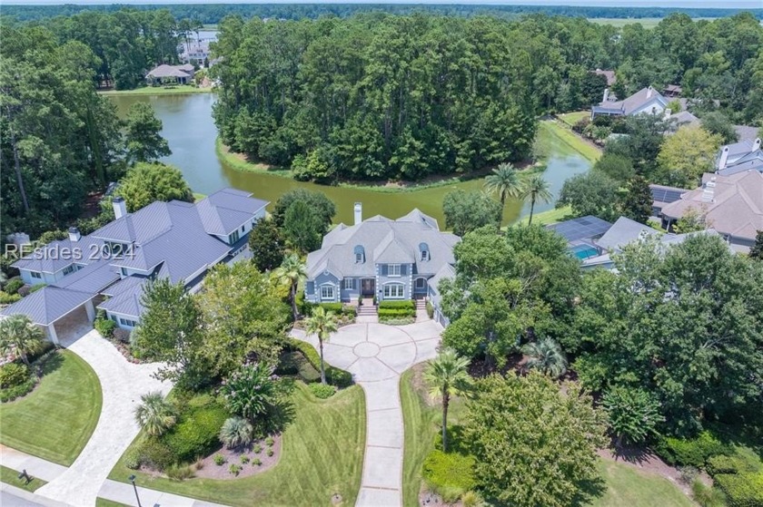 Stunning estate home situated on Eagle Lake in Berkeley Hall - Beach Home for sale in Bluffton, South Carolina on Beachhouse.com