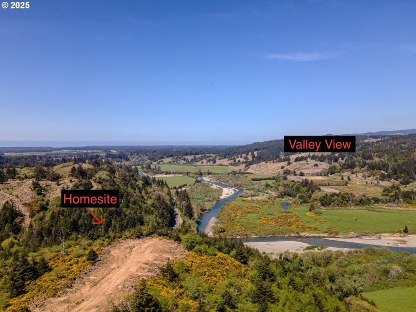 97+ Acres overlooking the Elk River Valley. A family estate - Beach Acreage for sale in Port Orford, Oregon on Beachhouse.com