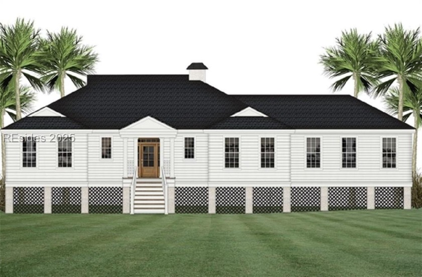 The Beach Cottage facing the Atlantic Ocean is planned for 5 - Beach Home for sale in Daufuskie Island, South Carolina on Beachhouse.com