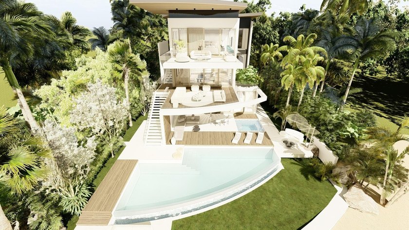 This organic modern jewel on a walled and gated lot along - Beach Home for sale in Manalapan, Florida on Beachhouse.com
