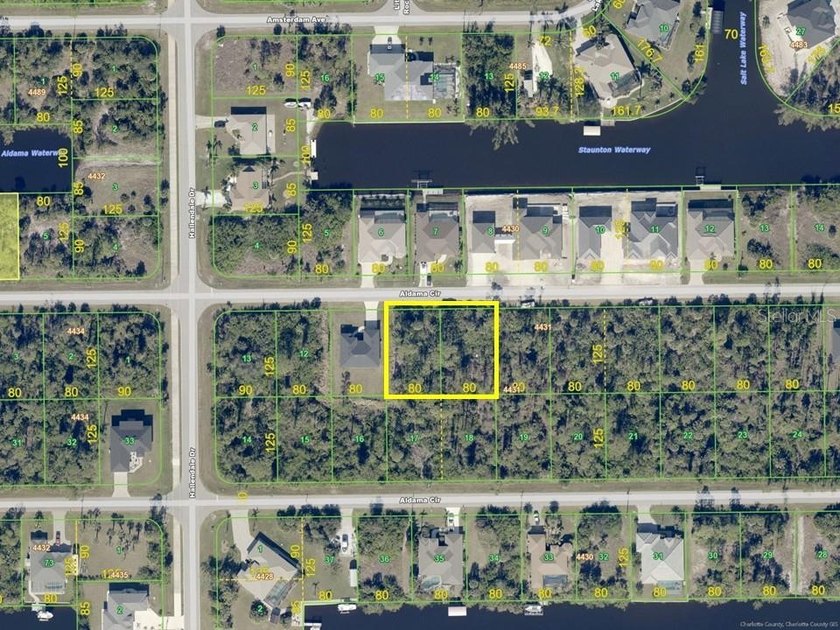 DOUBLE LOT across from the water located in the very special - Beach Lot for sale in Port Charlotte, Florida on Beachhouse.com