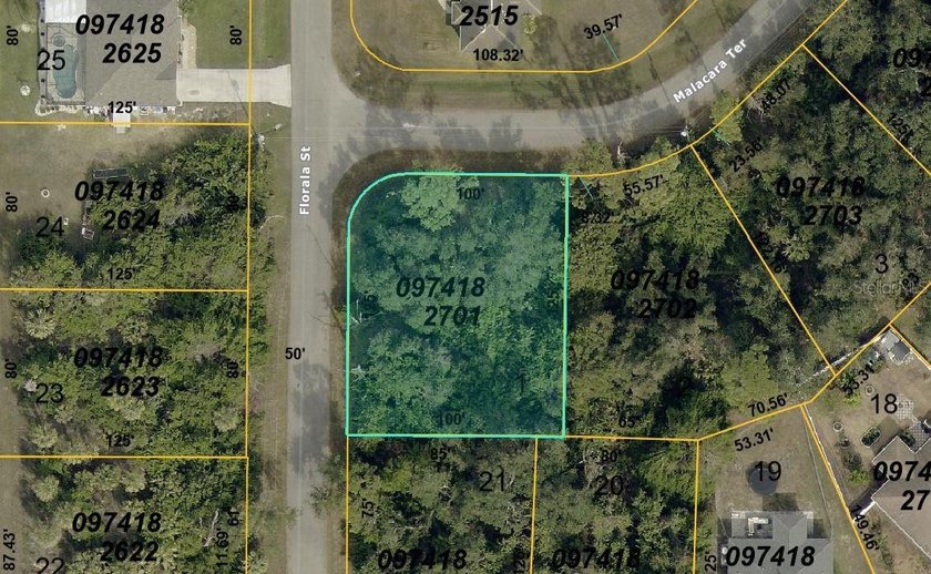 Build your dream home on this corner vacant lot located in the - Beach Lot for sale in North Port, Florida on Beachhouse.com