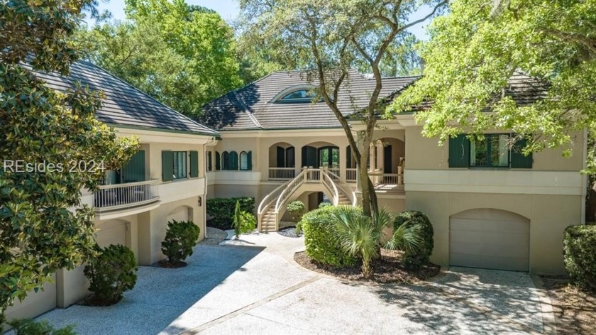 Castle By The Sea! One of a kind with 8* concrete walls, this - Beach Home for sale in Hilton Head Island, South Carolina on Beachhouse.com