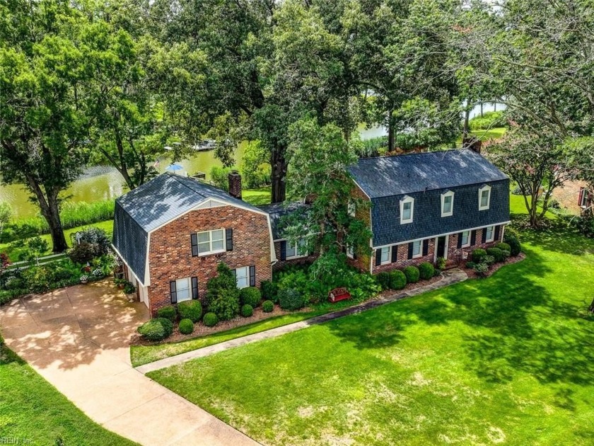 Stunning waterfront brick home in sought after Green Meadow - Beach Home for sale in Chesapeake, Virginia on Beachhouse.com