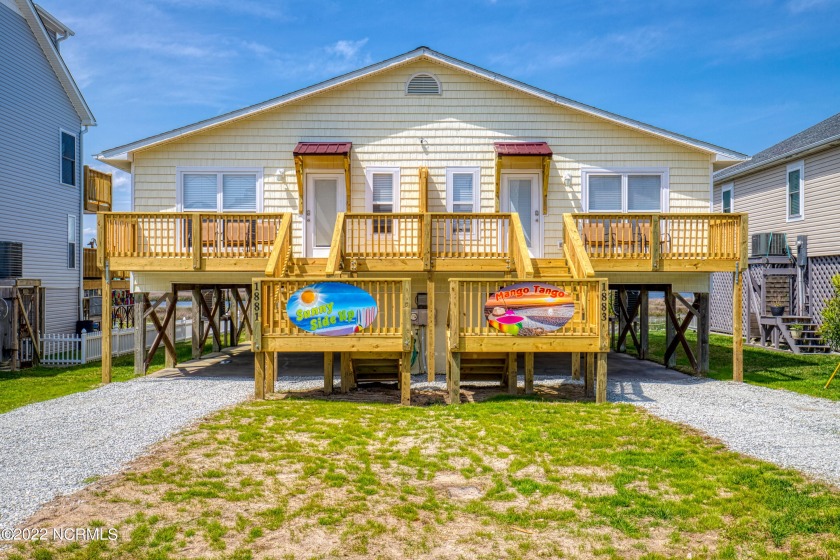 Fully remodeled second row full duplex! Single story living - Beach Home for sale in North Topsail Beach, North Carolina on Beachhouse.com