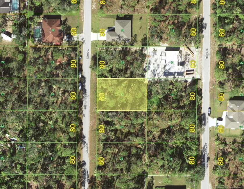 Homesite in an X flood zone with homes under construction all - Beach Lot for sale in Port Charlotte, Florida on Beachhouse.com