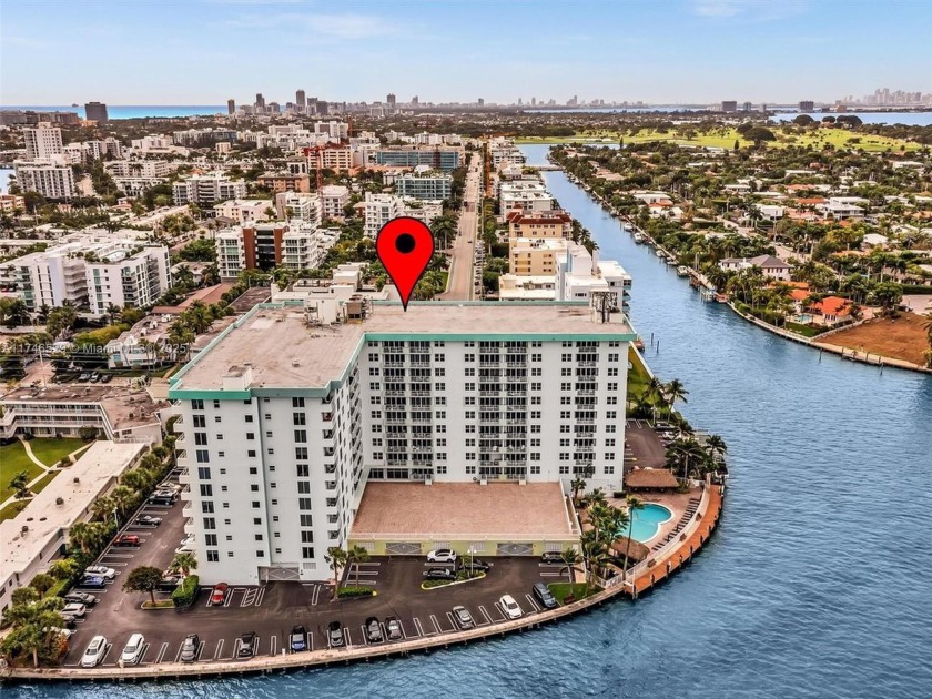 Spacious and bright 1 bed + Den, 1 bath. 
The unit features a - Beach Condo for sale in Bay Harbor Islands, Florida on Beachhouse.com