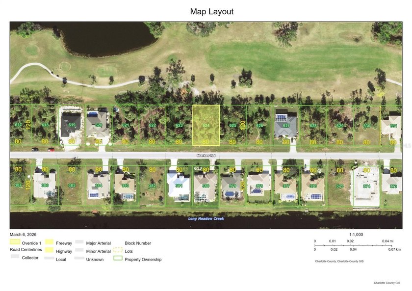 Nice buildable lot backing up to the LONG MEADOW GOLF COURSE - Beach Lot for sale in Rotonda West, Florida on Beachhouse.com