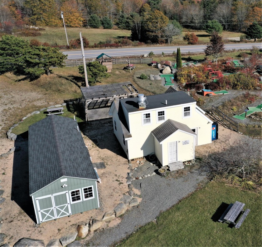 Formerly a take-out restaurant with mini-golf, this property - Beach Commercial for sale in Sedgwick, Maine on Beachhouse.com