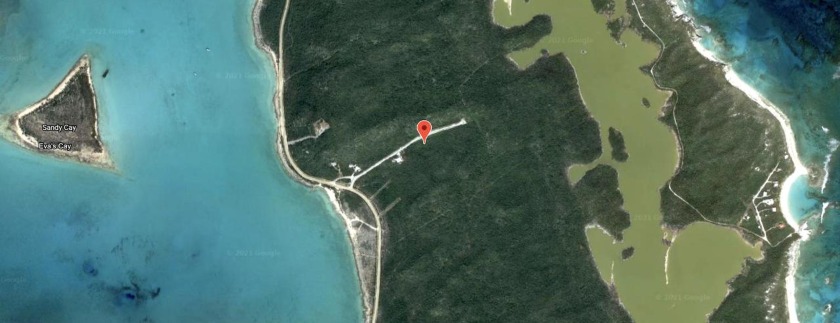 Vacant lot in the Line Bay community. Elevation with partial - Beach Lot for sale in Bowers, Bahamas on Beachhouse.com