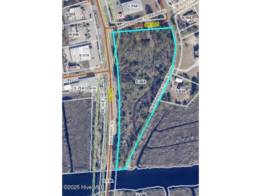 Total of over 30 acres with about 3+ of high ground. Long road - Beach Acreage for sale in Peletier, North Carolina on Beachhouse.com