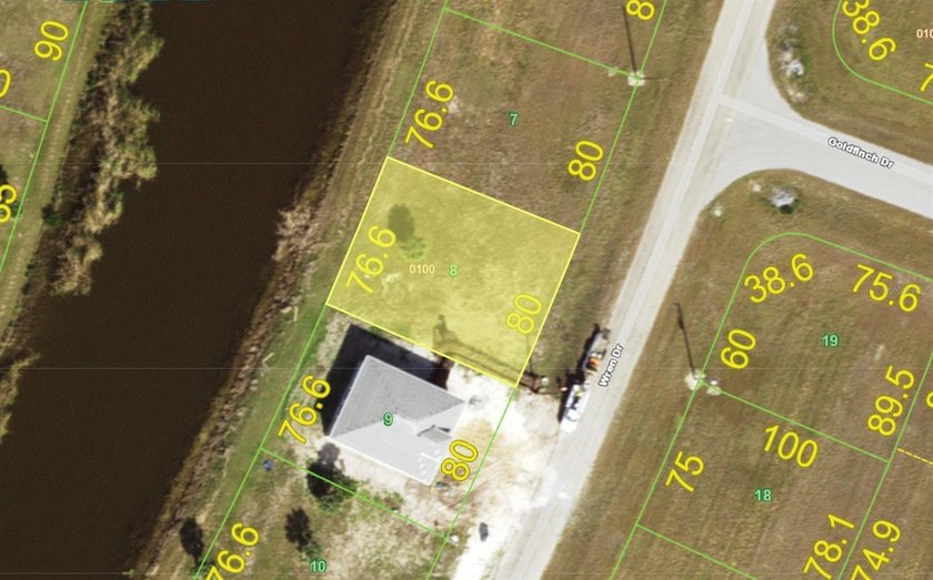 Beautiful lakefront vacant lot in Rotonda Meadows, ready for - Beach Lot for sale in Placida, Florida on Beachhouse.com